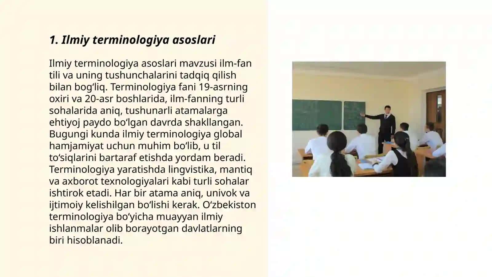 Ilmiy terminologiyani o'rganish va ulardan ilmiy matnida foydalanish 3