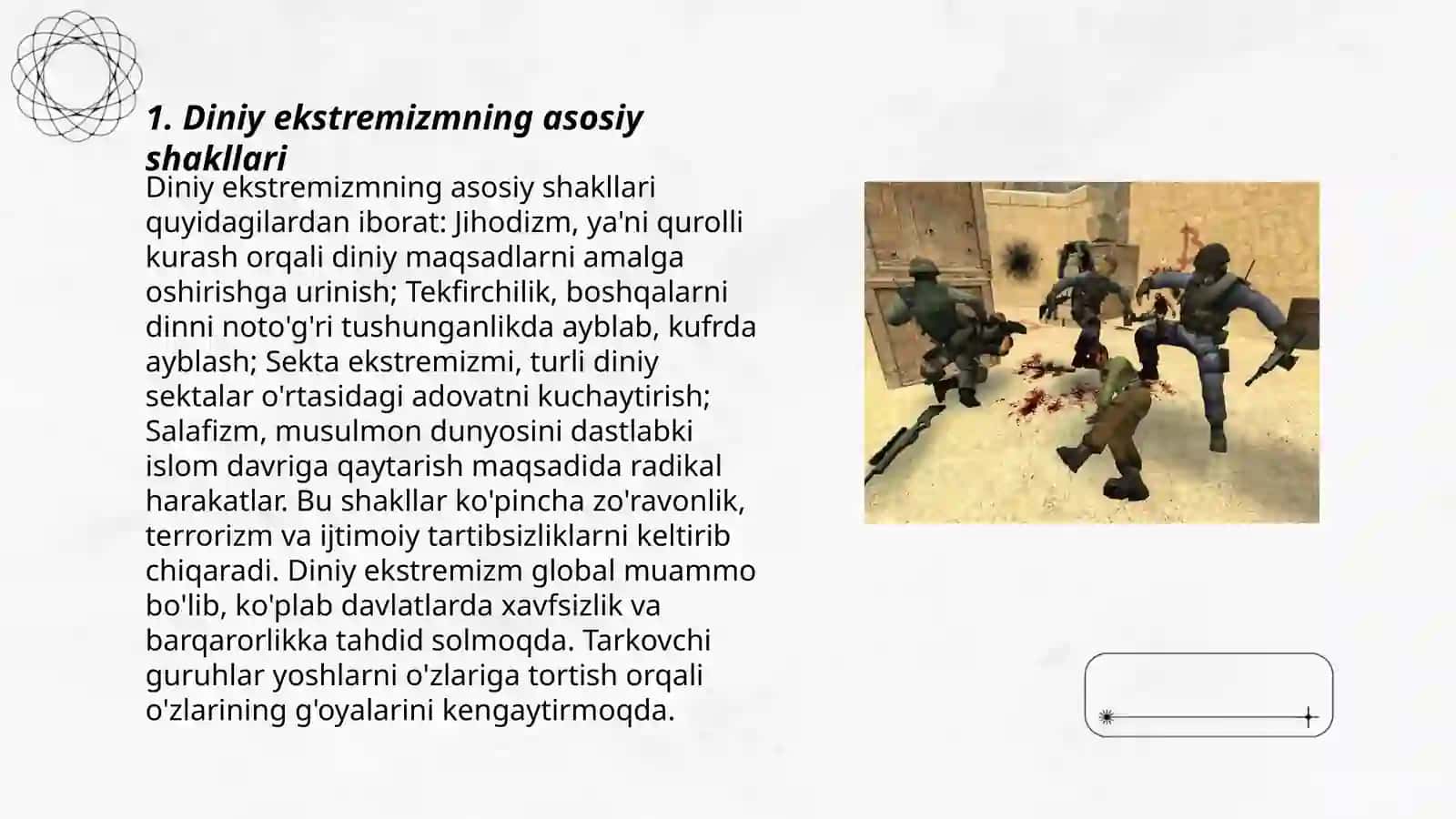 Diniy ekstremizmning asosiy shakllari 3