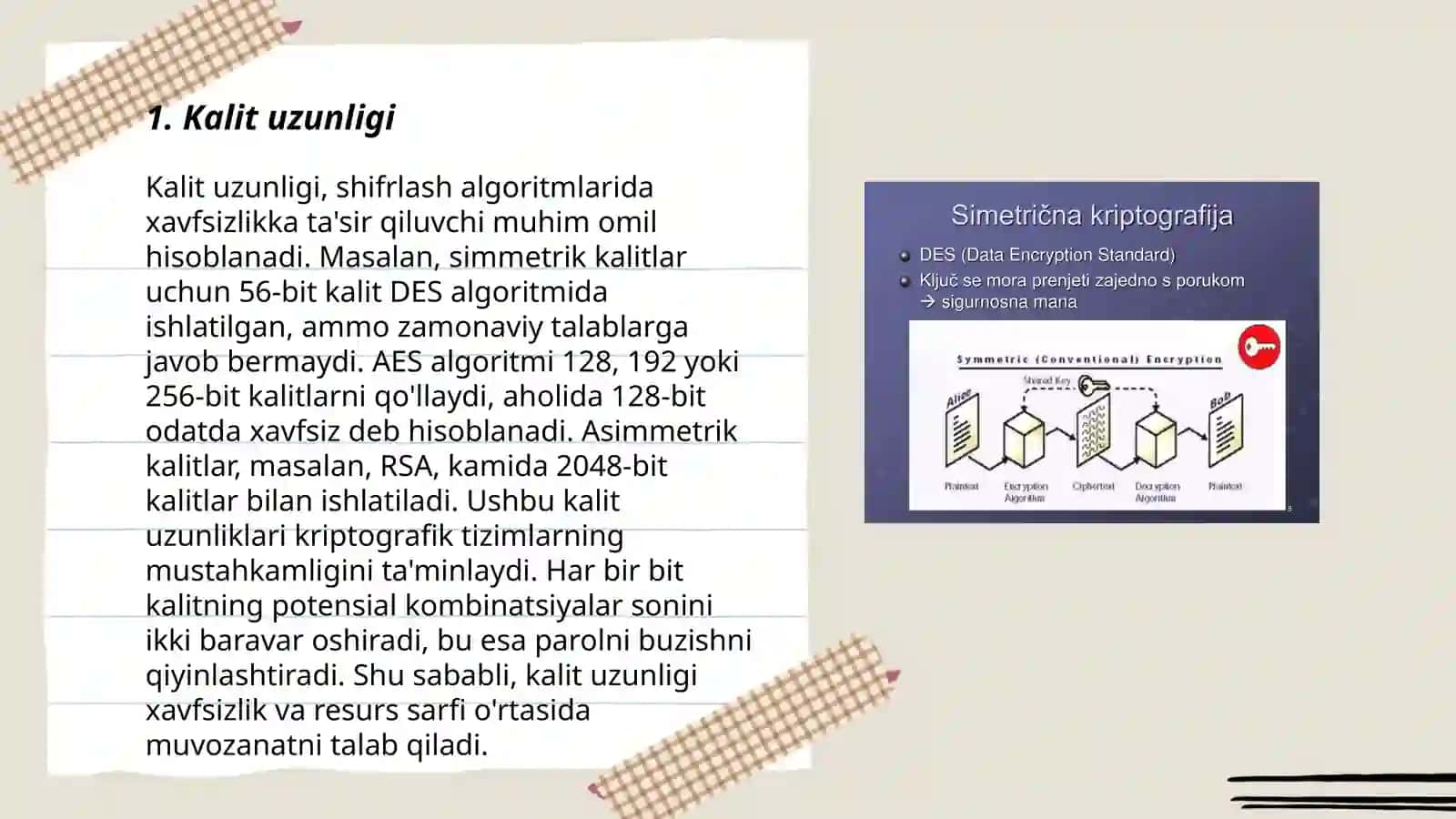 DES va AES algoritimlarining asosiy farqlari 3