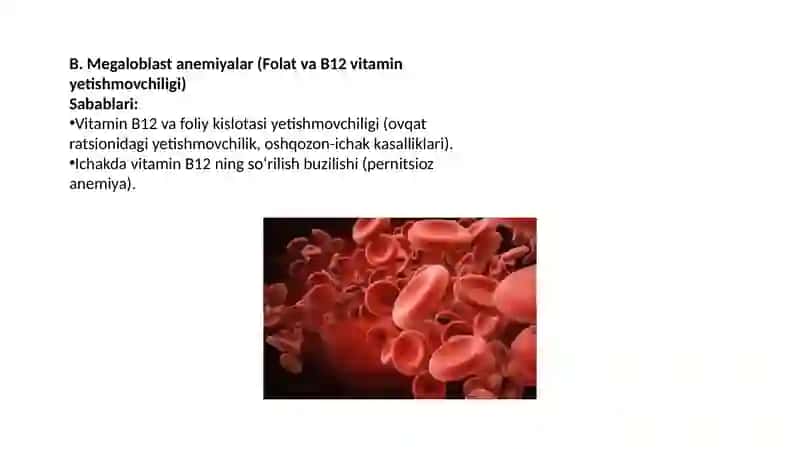 Kamqonlik turlari va sabablari 3