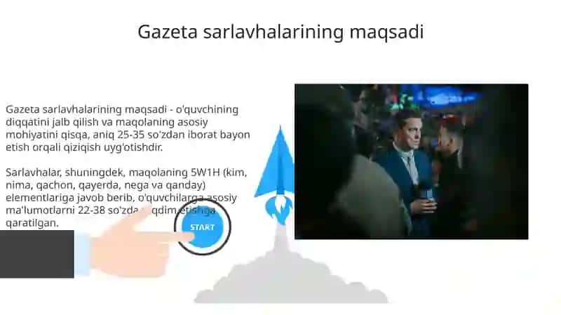 Jurnalistikada sarlavhaning xususiyatlari 3
