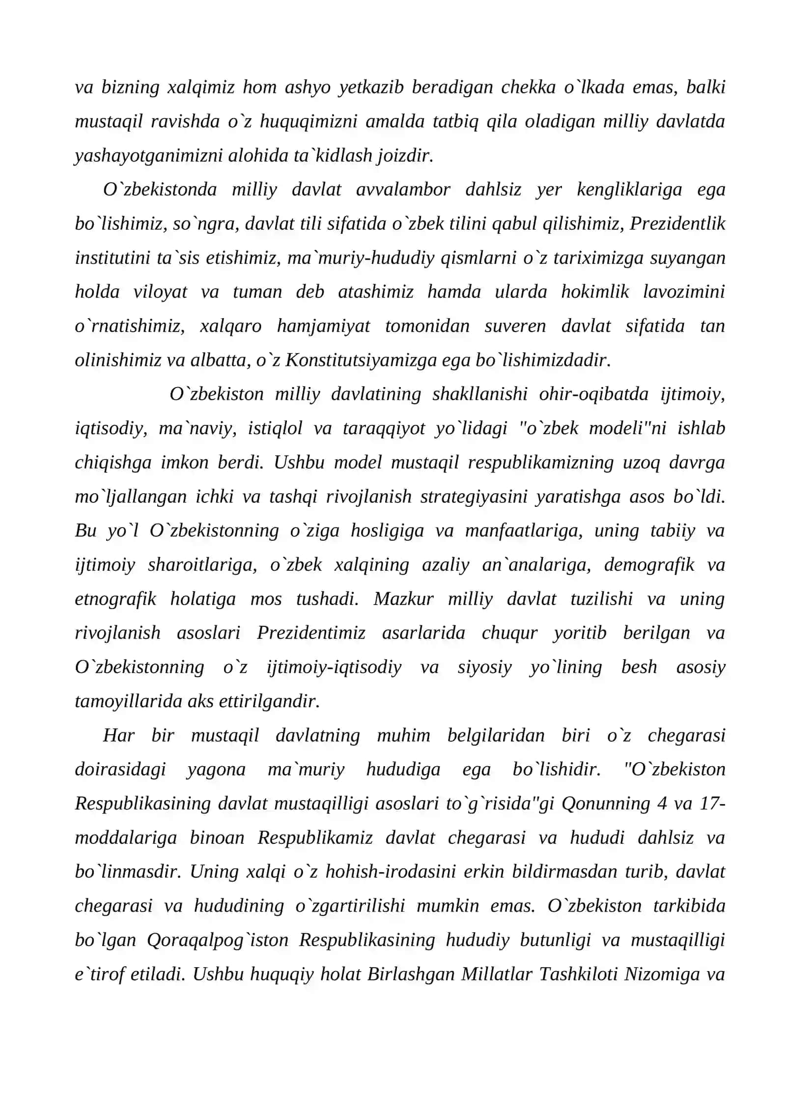О`zbekiston mamuriy va hududiy milliy davlat tuzilishi 3