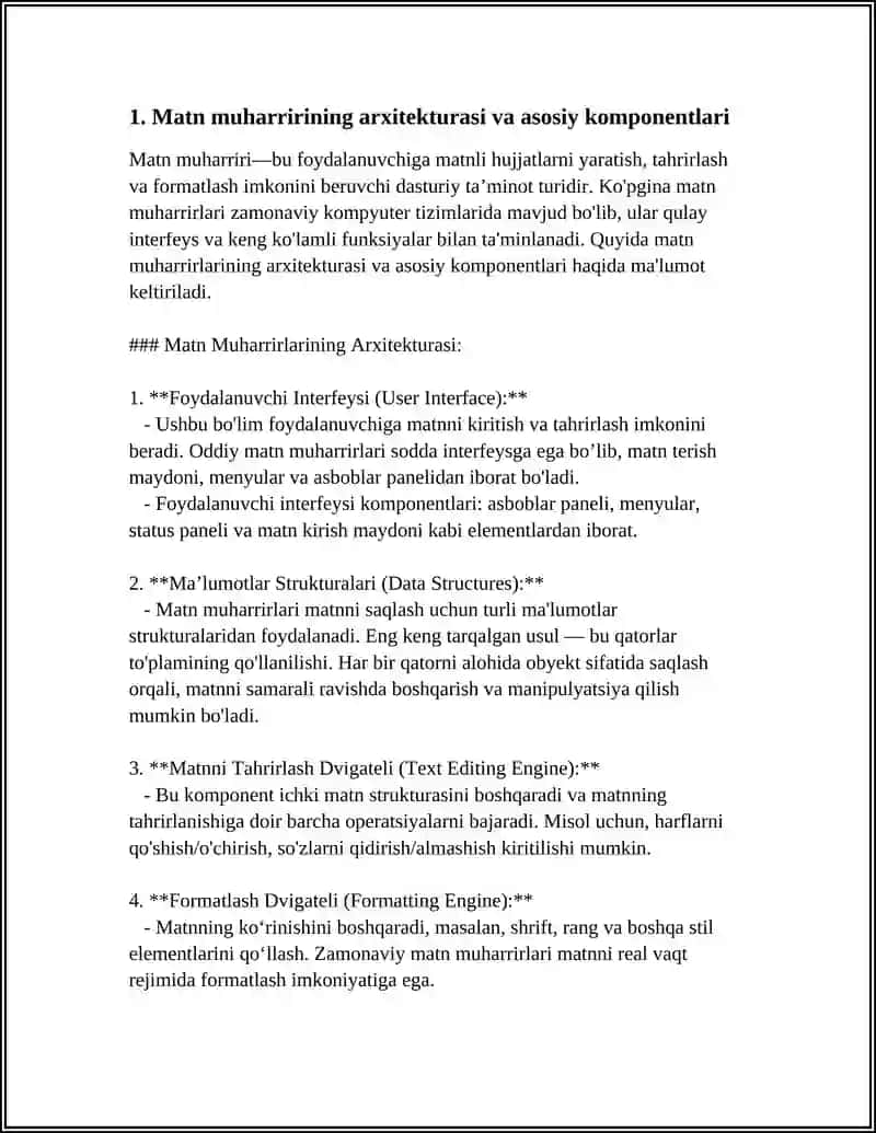 Matin Muharriridan Foydalanish Dasturi 3