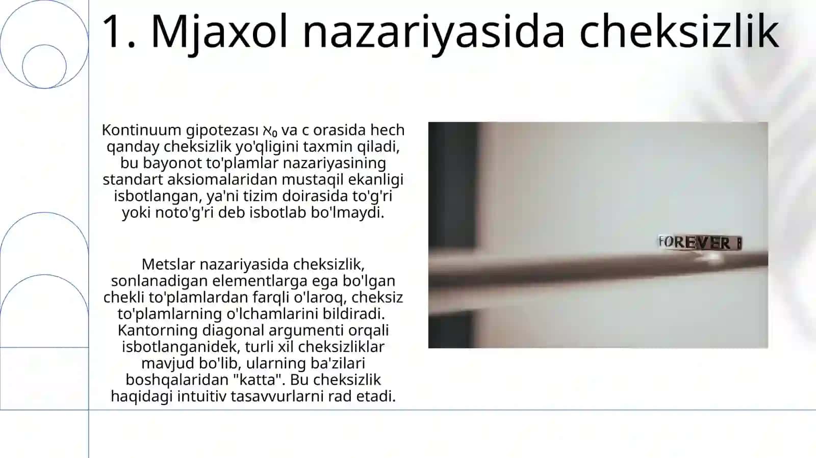 Cheksizlik 3