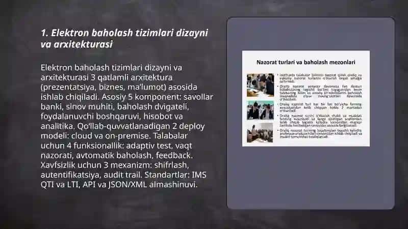 Talabalar bilimini nazorat qiluvchi elektron resurslar tayyorlash 3