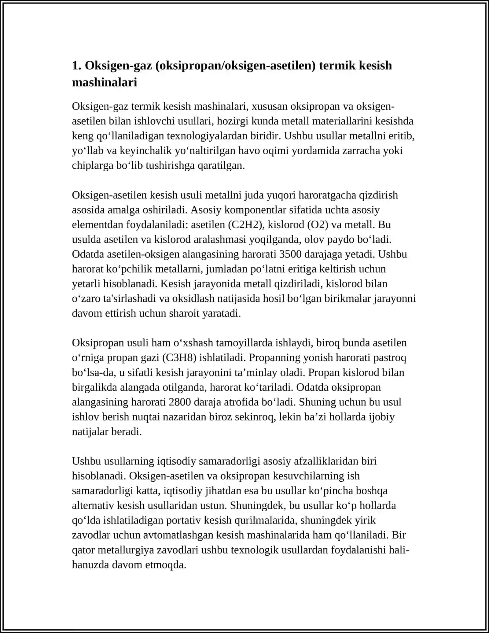 TERMIK KESISH MASHINALARNING TURLARI 3