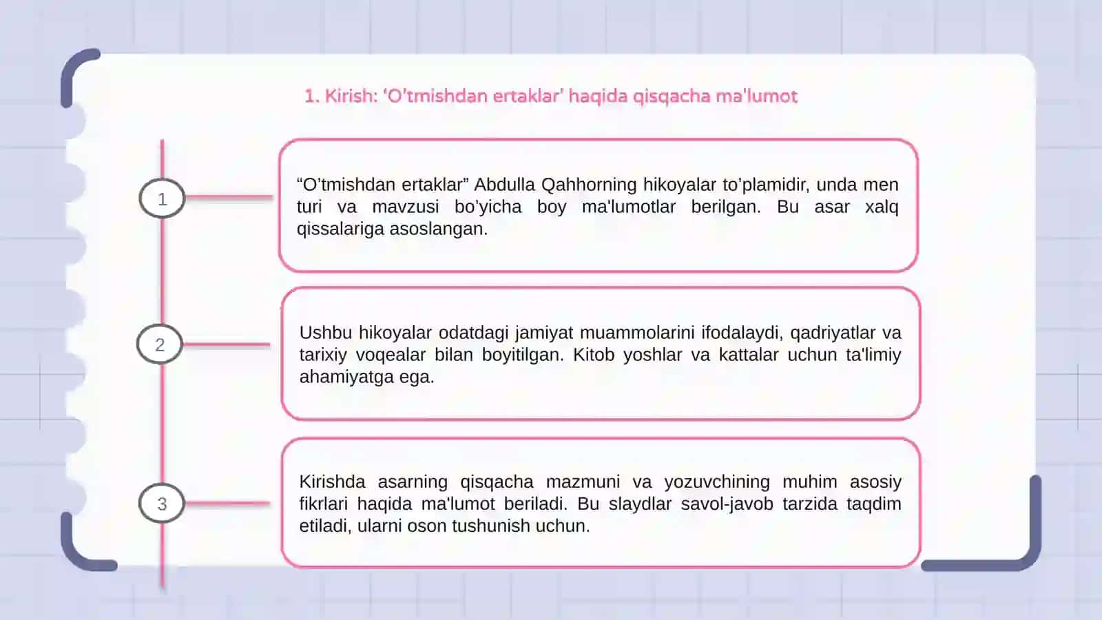 O’tmishdan ertaklar 3