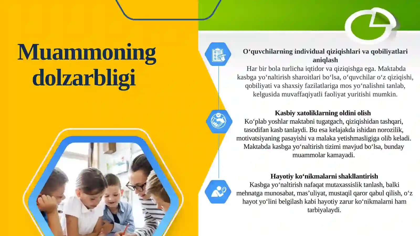 Maktabda o‘quvchilarni kasbga yo‘naltirish bo‘yicha shart-sharoitlar yaratish 3