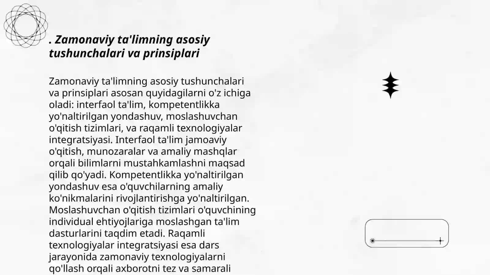 Zamonaviy ta'lim va modulli - kredit tizimi mohiyati 3