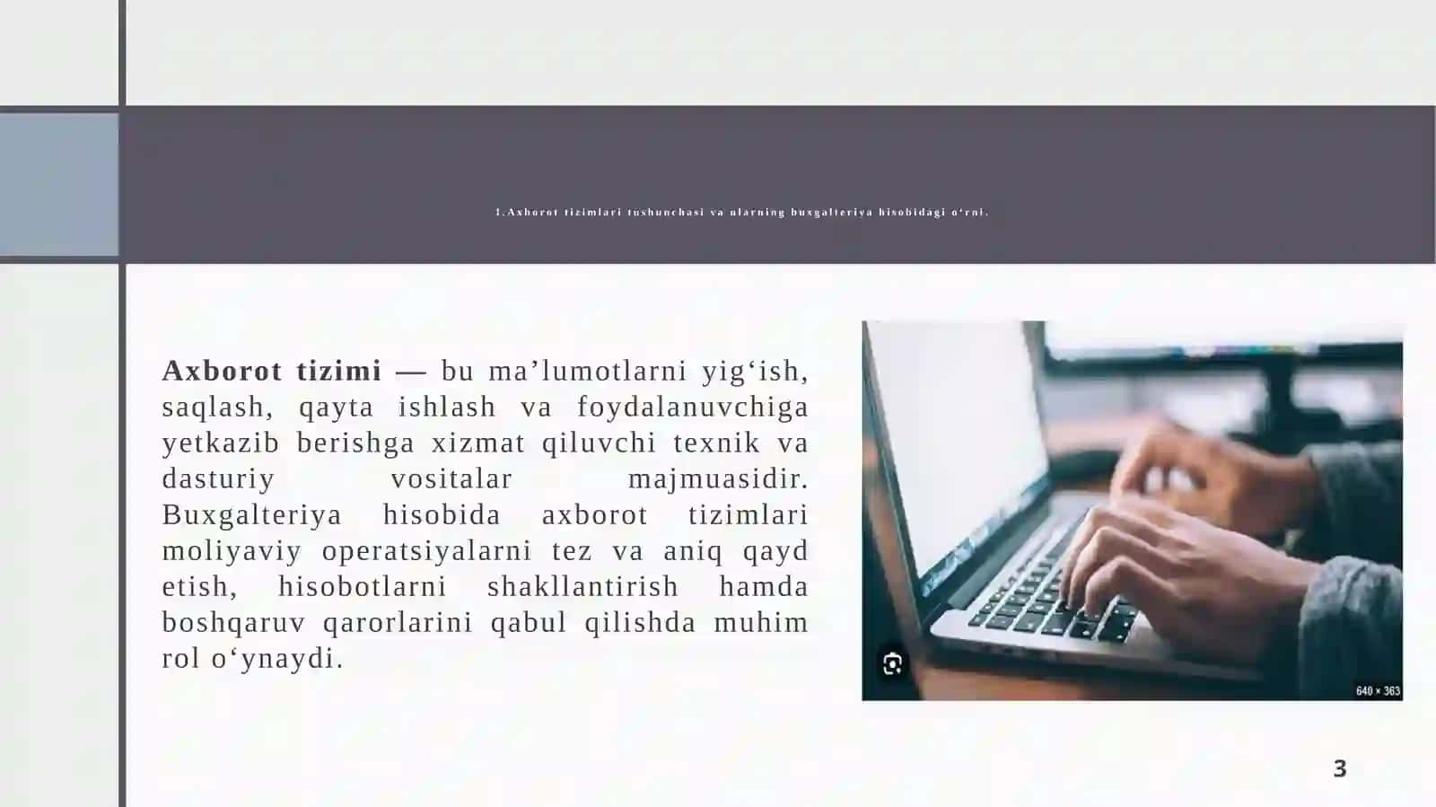 Buxgalteriya hisobida axborot tizimlaridan foydalanish 3