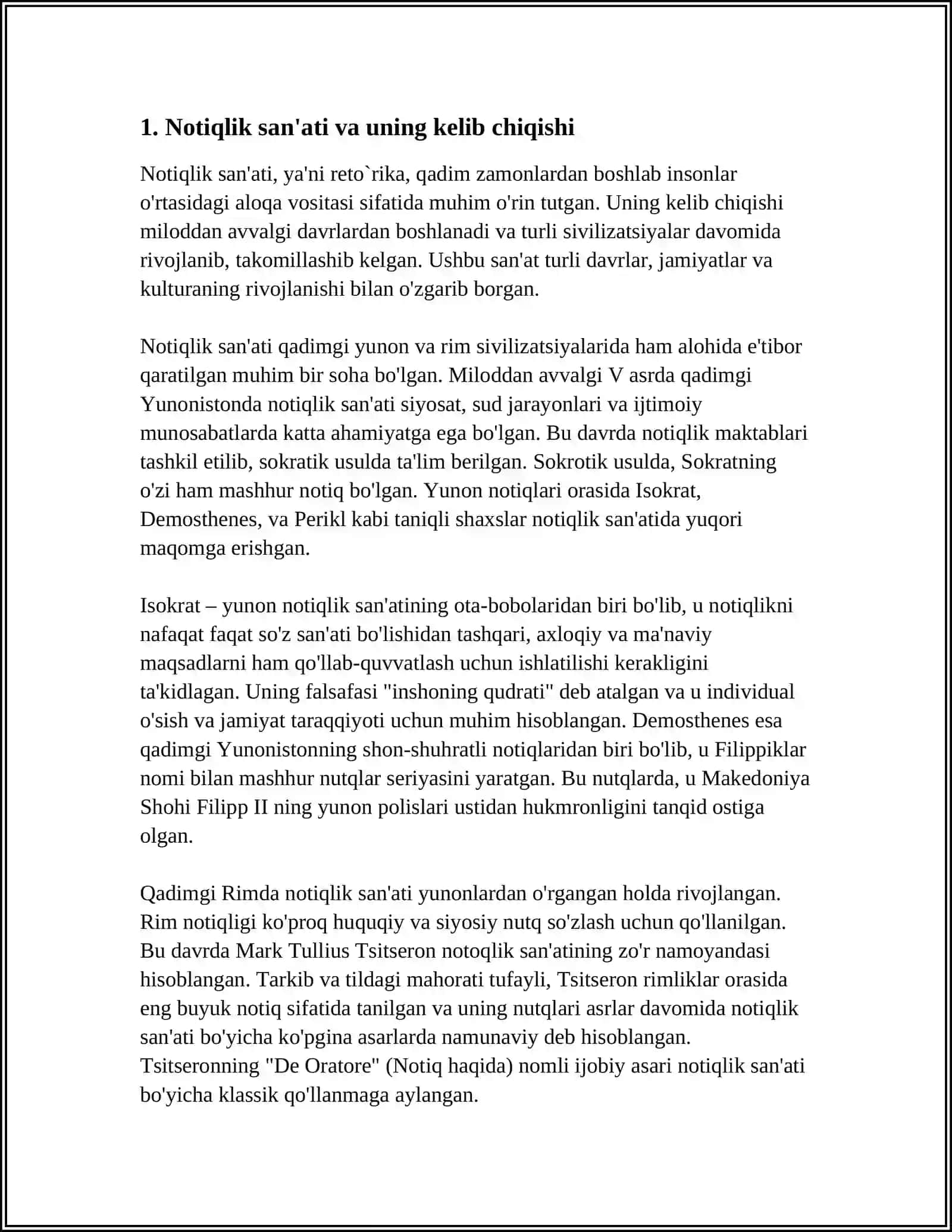 O‘ZBEK NOTIQLIK SAN'ATI TARIXINI O‘RGANISH.ROVIYLIK SAN‘ATI HAQIDA 3
