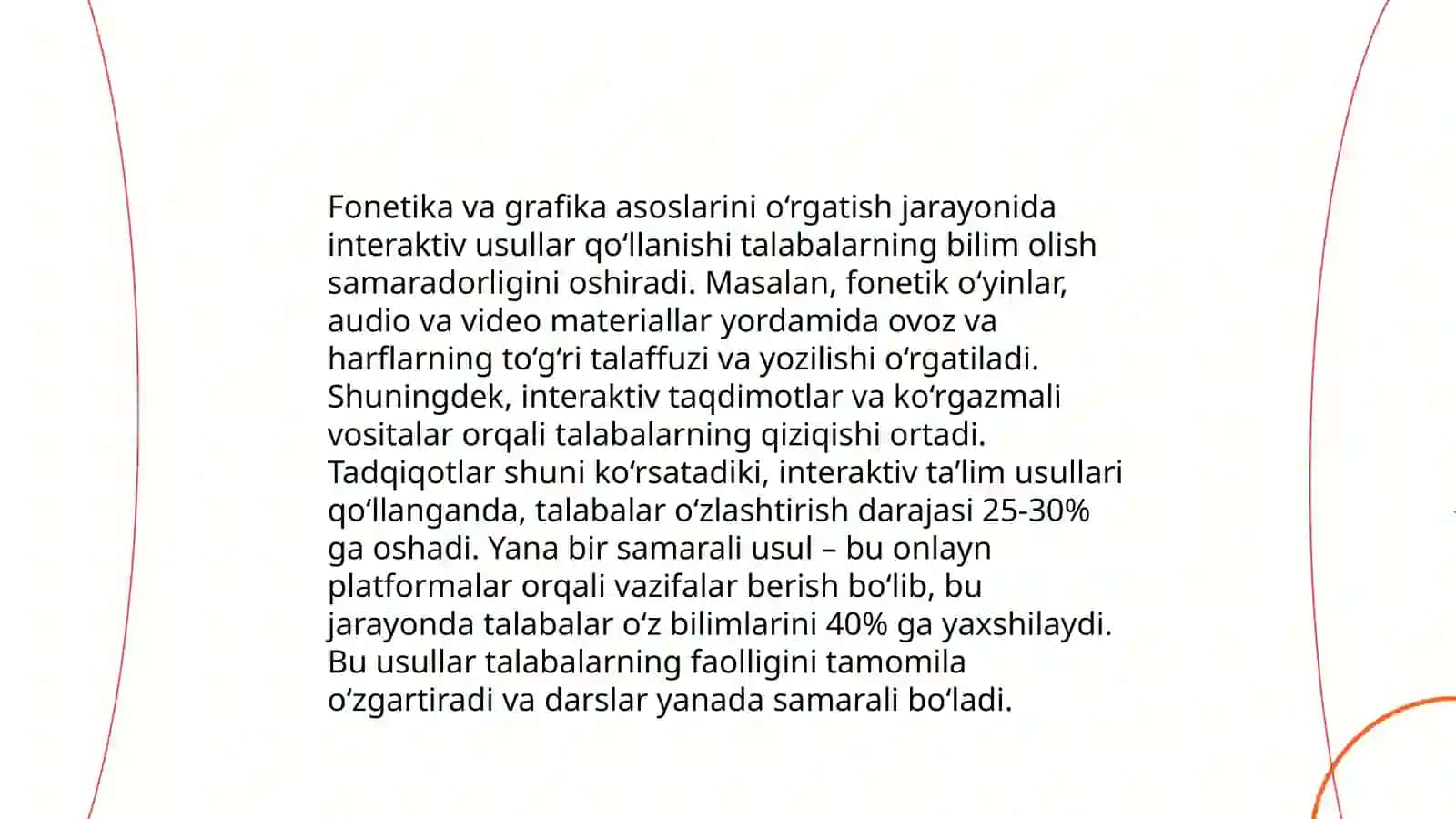 Fonetika va grafika asoslarini o‘rganishda pedagogik texnalogiyalarni qo‘llash 3