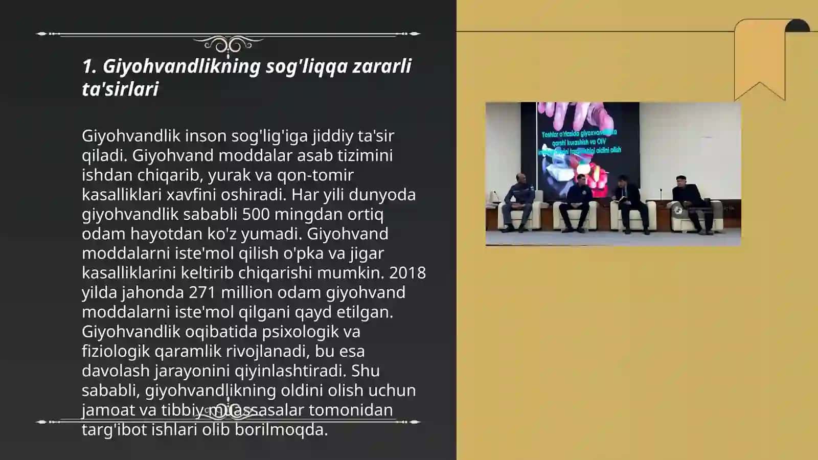 Biz giyohvandlikka qarshimiz 3