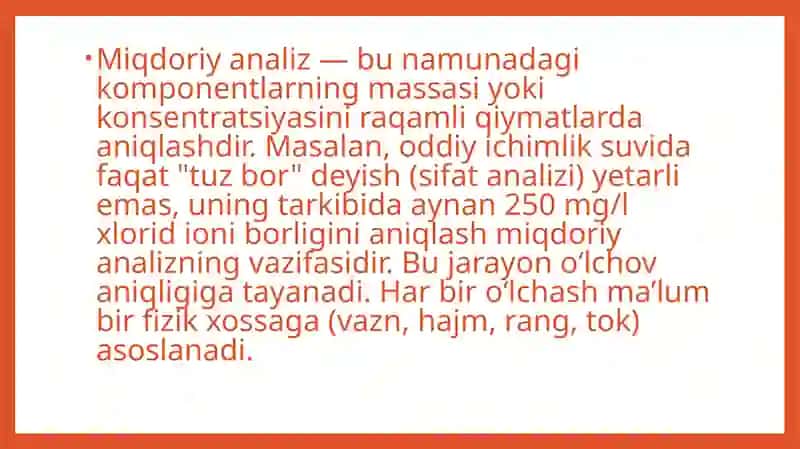 miqdoriy analiz metodining mohiyati 3