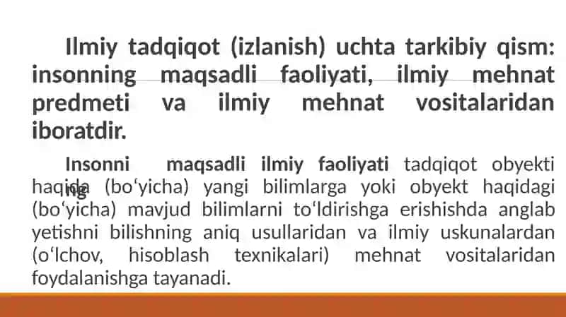 Ilmiy tadqiqot metodlari va ularning guruhlanishi 3