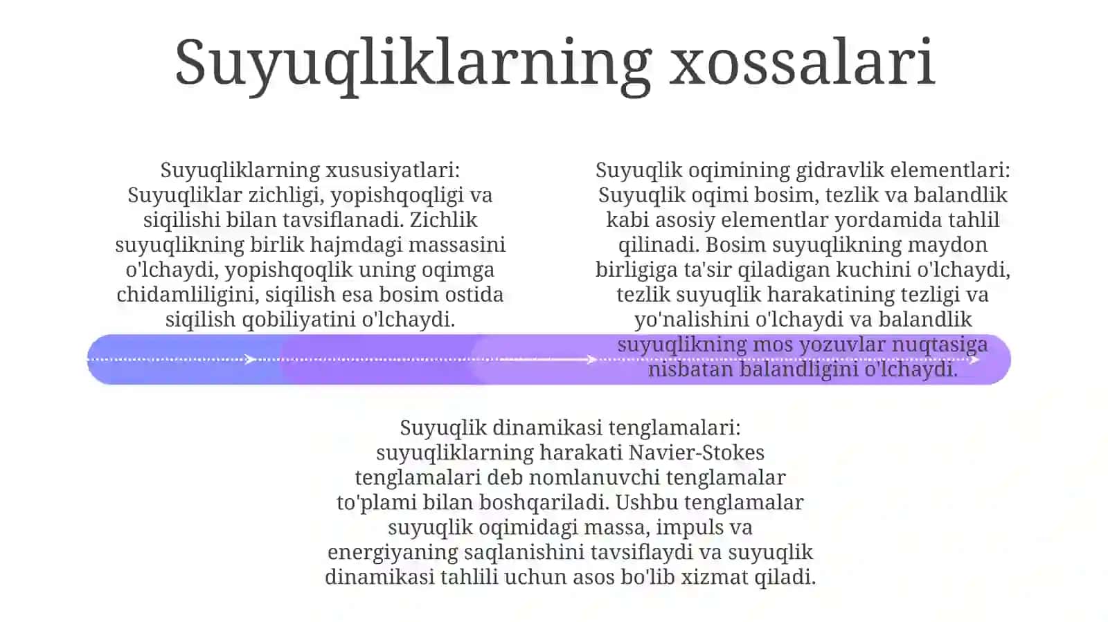 Suyuqlik Oqimining Gidravlik Elementlari 3