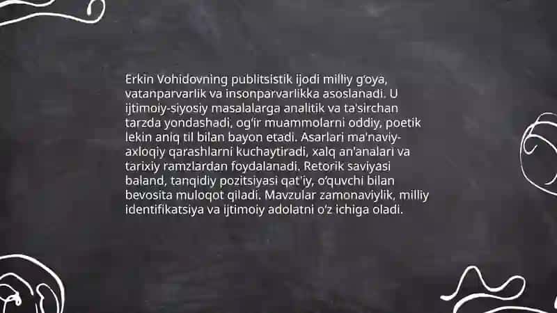 Erkin Vohidovning publitsistik mahorati 3