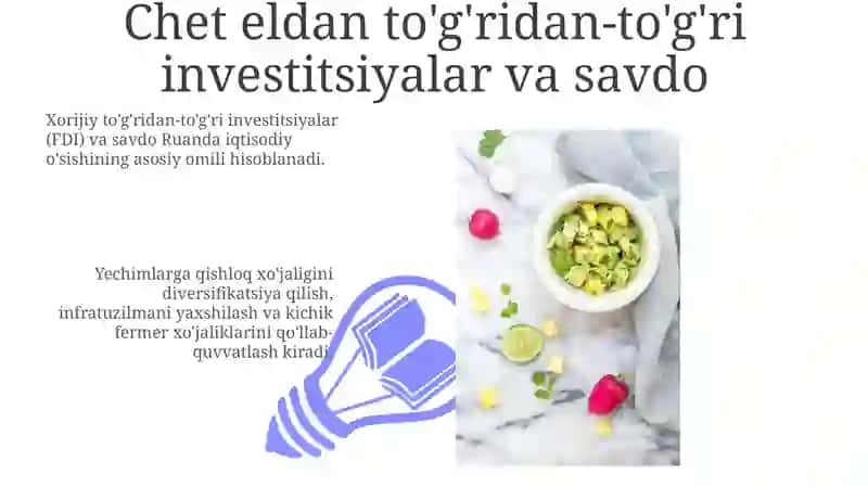 Ruvandada oziq-ovqat xavfsizligi muammosini hal qilish 3