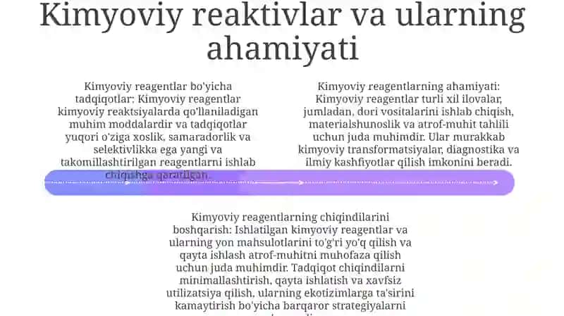 Kimyoviy Reaktivlarni Va Kimyoviy Chiqindilarni Qayta Ishlash 3