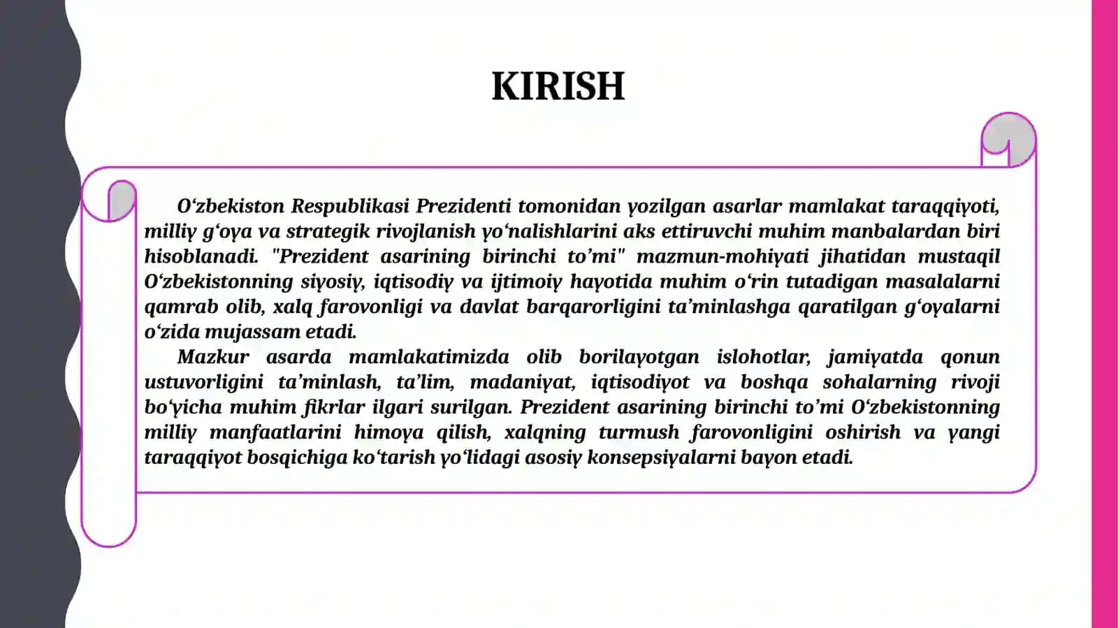 PrEZident asarini birinchi to’mi 3