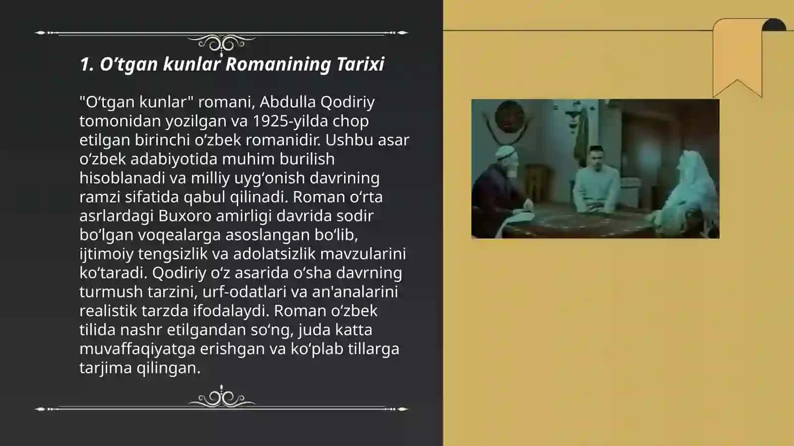Oʼtgan kunlar 3