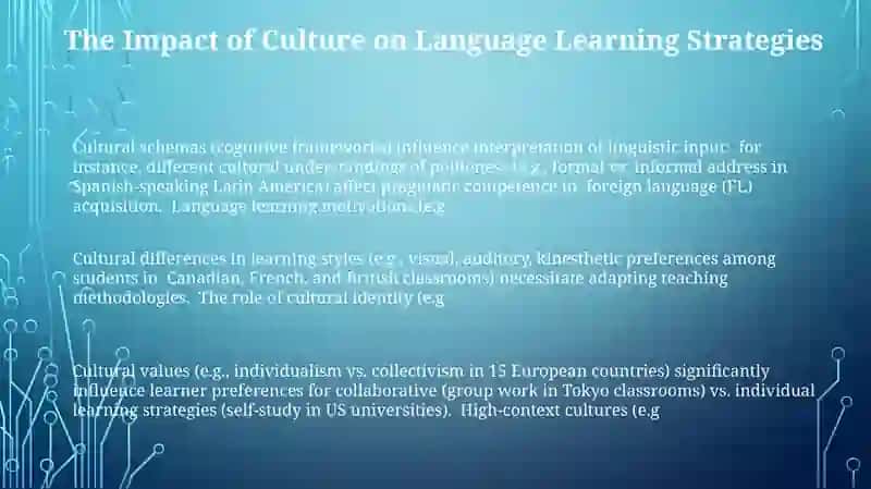 The role of culture in foreign language 3