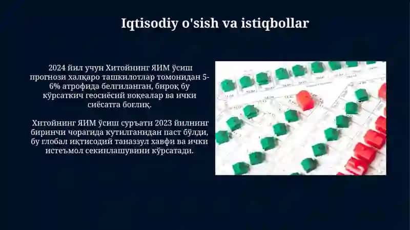 Xitoy umumiy iqtisodiy ish korsatkichlari 3