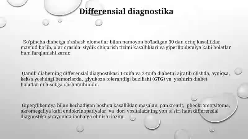 Qandli Diabet Etiologiyasi va Klinikasi 3