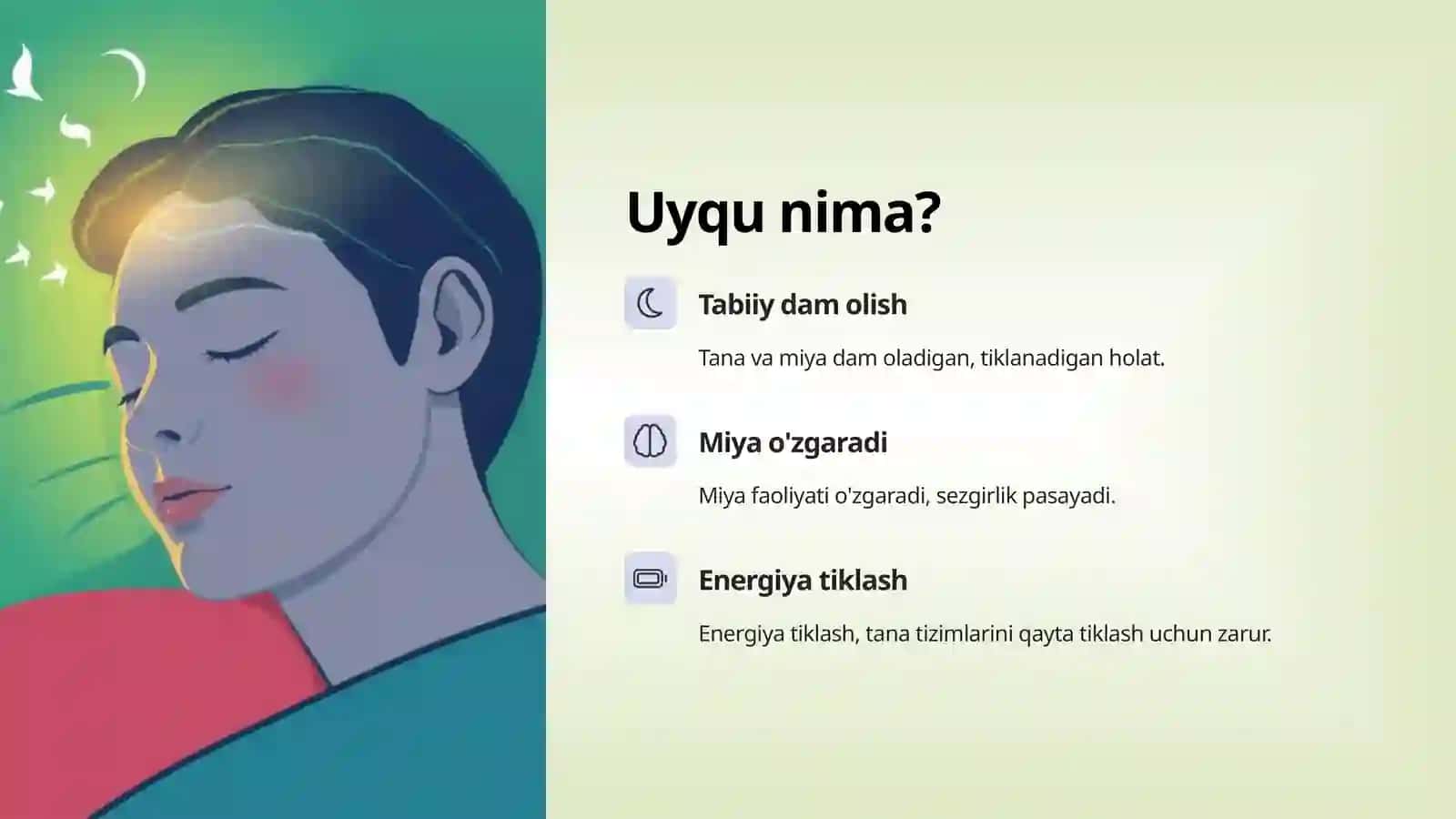 Uyqu va uning ahamiyati 3