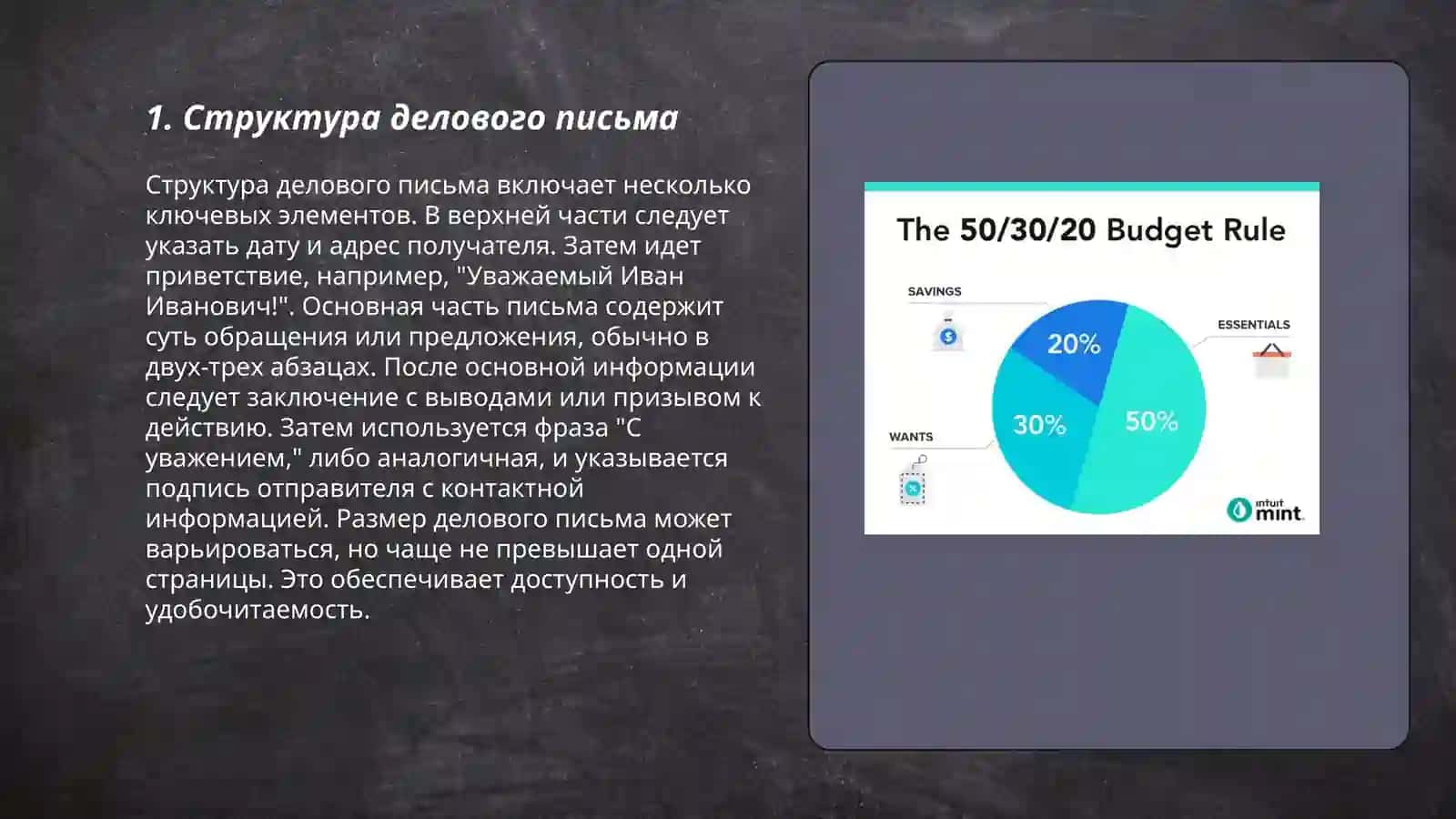 Правила оформления деловых бумаг 3