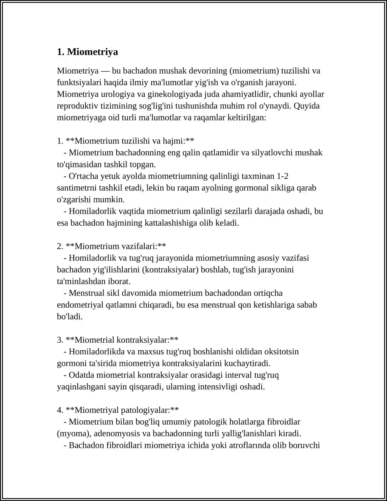 MIOMETRIYNI RITMIK VA TONIK QISQARTIRUVCHI VOSITALAR 3