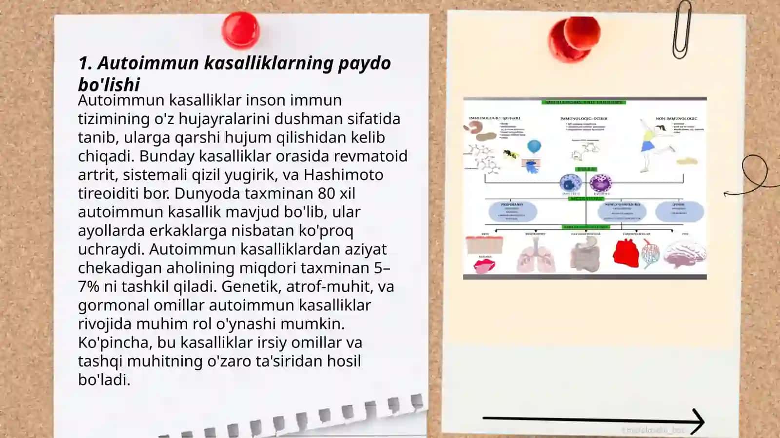 Immunologik tolerantlik nuqsonlari. Autoimmun xastaliklari 3