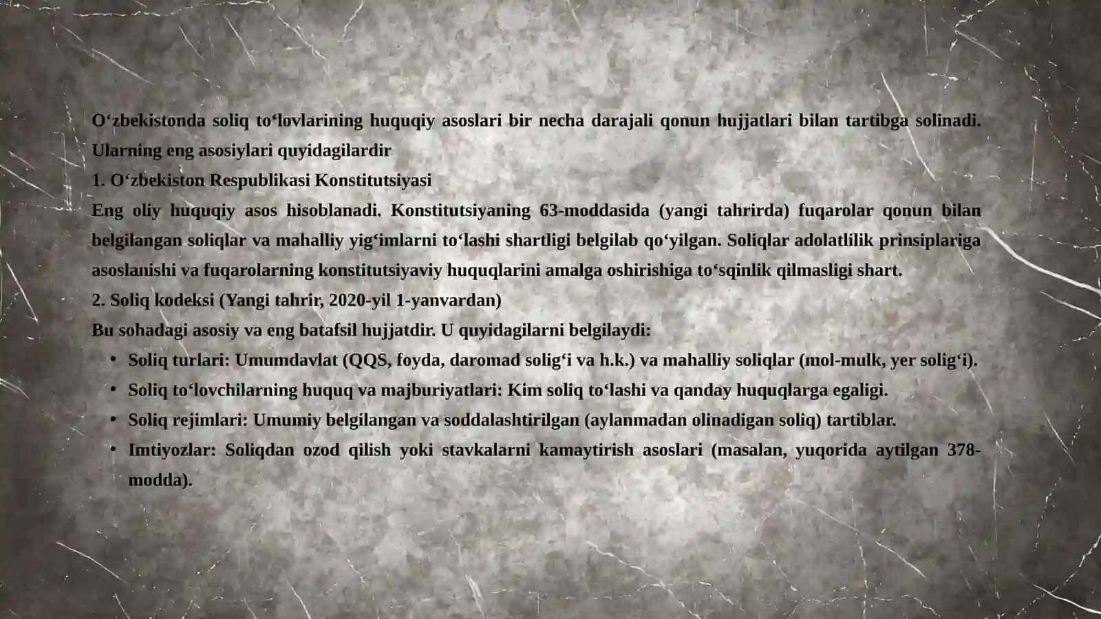 Soliq To’lovchi Kilari 3
