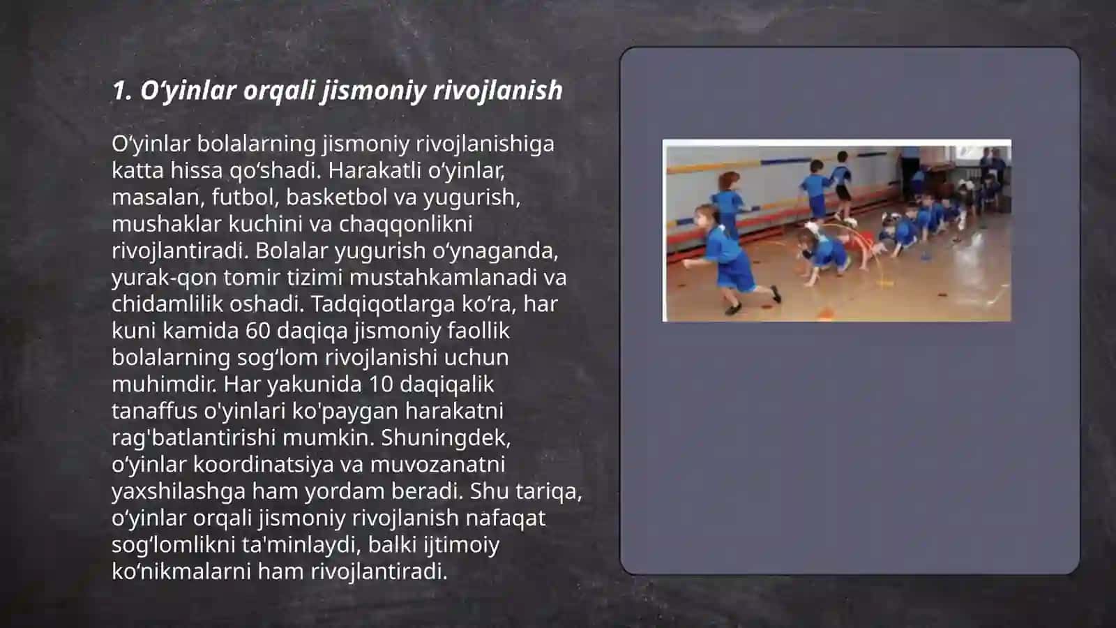 Maktabgacha ta'lim tashkilotlarida jismoniy rivojlanishda qoʻyiladigan talablar 3