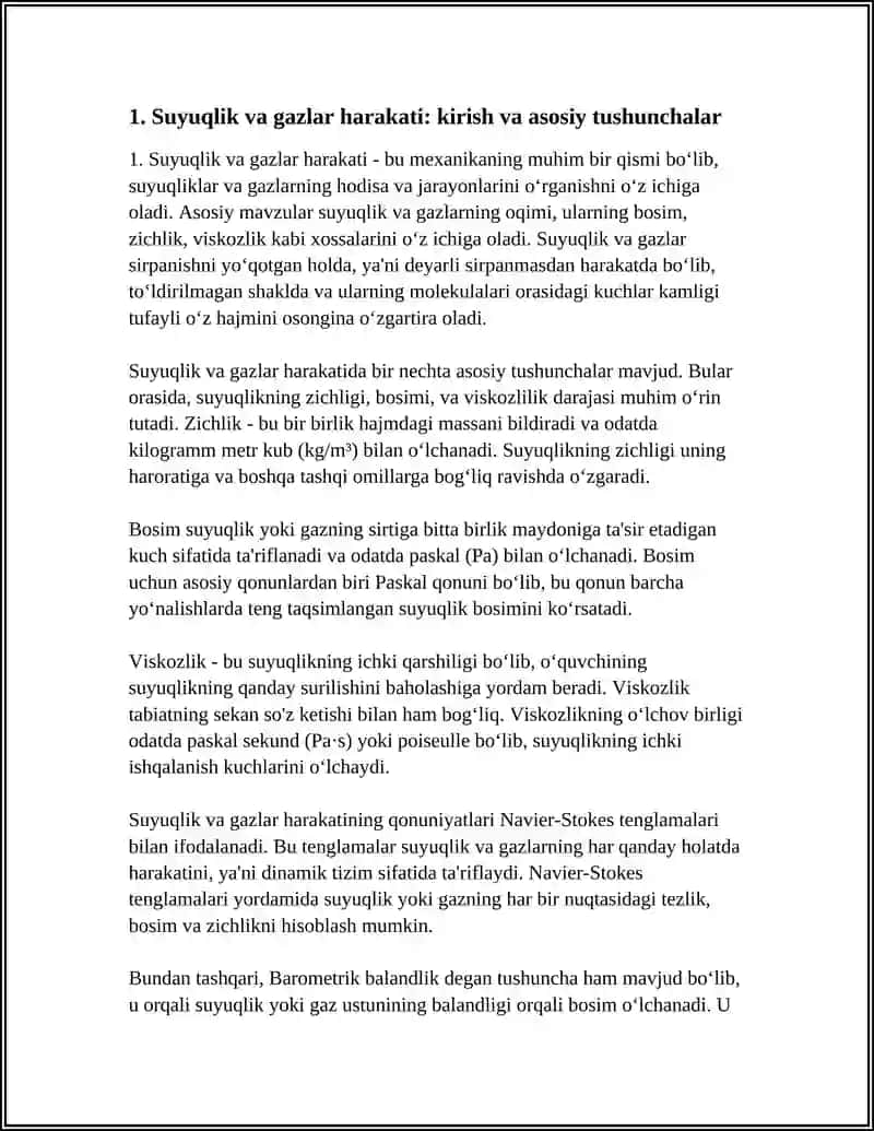 SUYUQLIK VAGAXLAR HARAKATI 3
