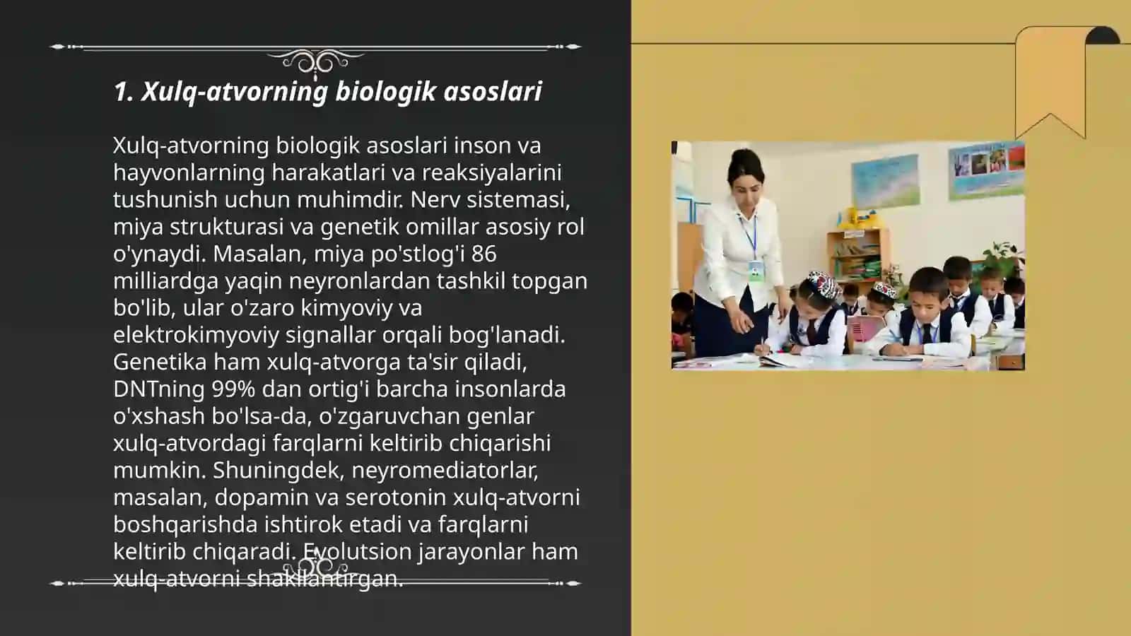Xulq-atvorning psixofiziologik tarmoqlari 3