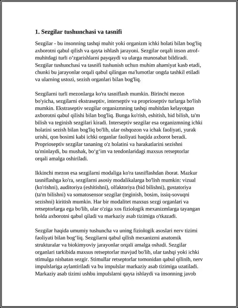 SEZGILAR HAQIDA UMUMIY TUSHUNCHA VA UNING NERV-FIZIOLOGIK ASOSLARI 3