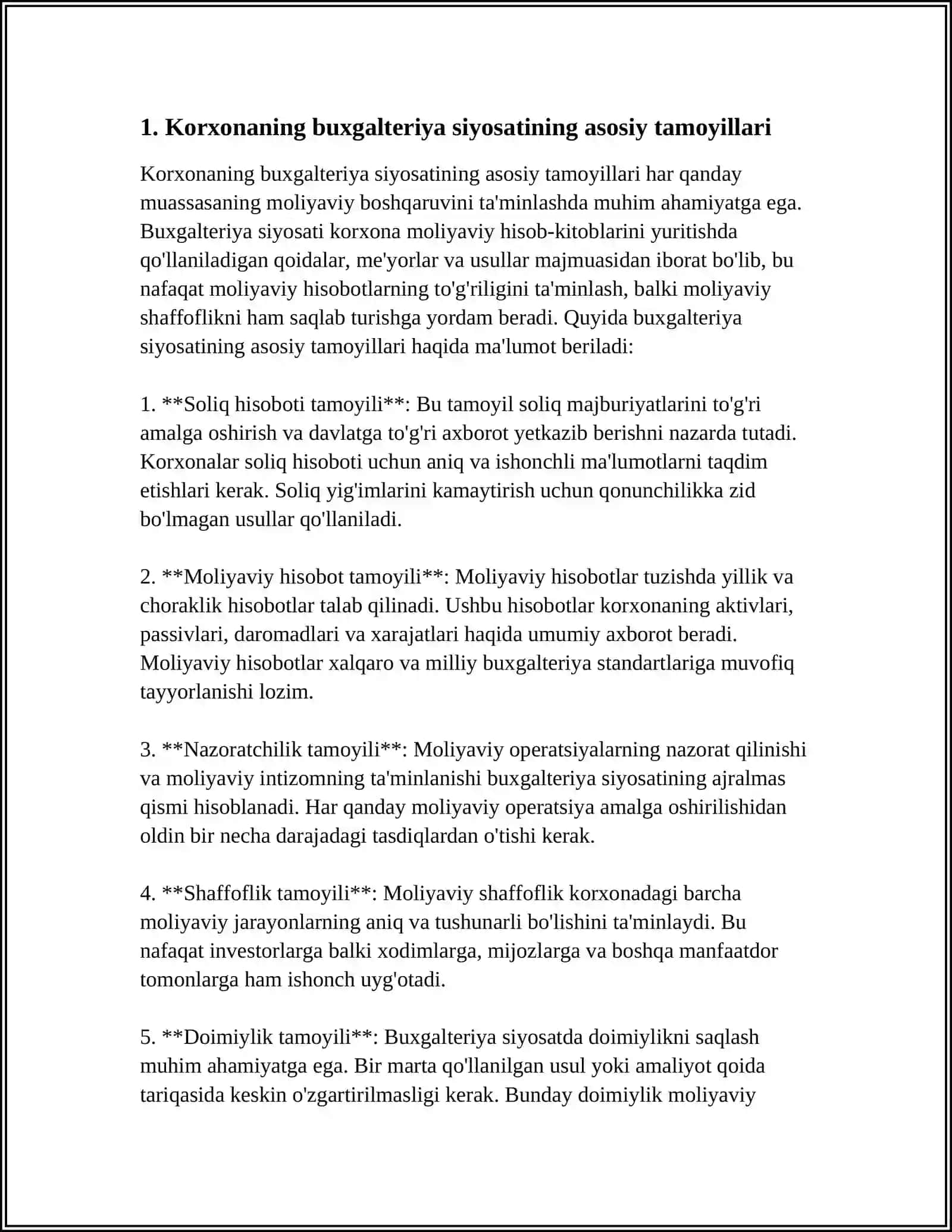 KORXONA BUXGALTERIYA SHAKLLANISHI AUDITI 3