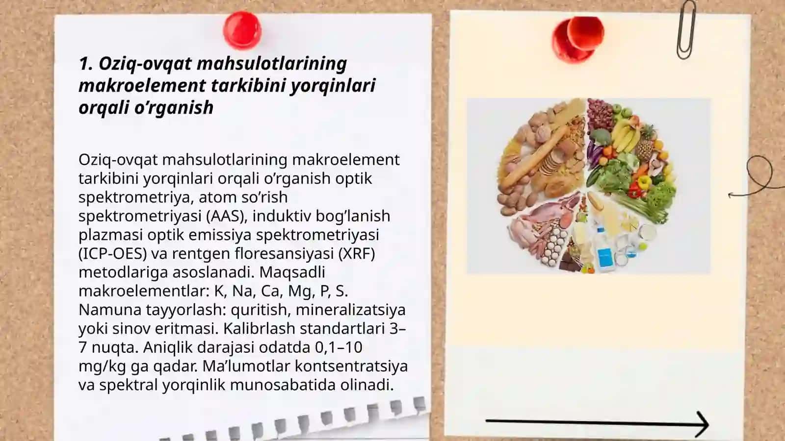 Oziq-ovqat mahsulotlarining tarkibi 3