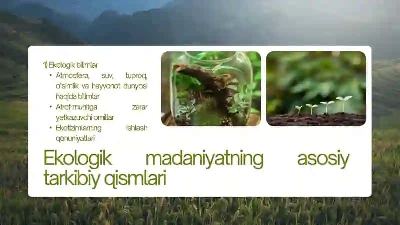 Ekologik madaniyat 3