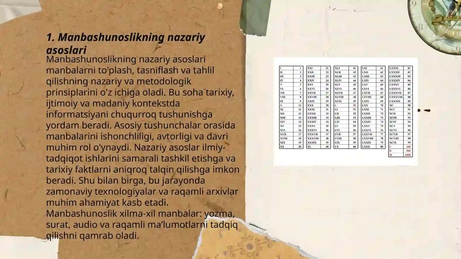 Manbashunoslik va tarixshunoslik faniga kirish 3