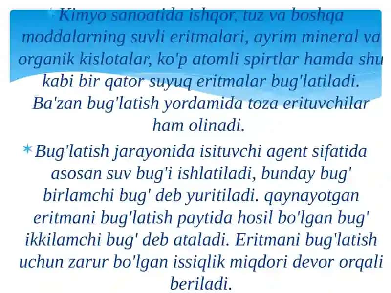 KO'PKOMPANETLI SISTEMALARNI BUG'LATISH 3