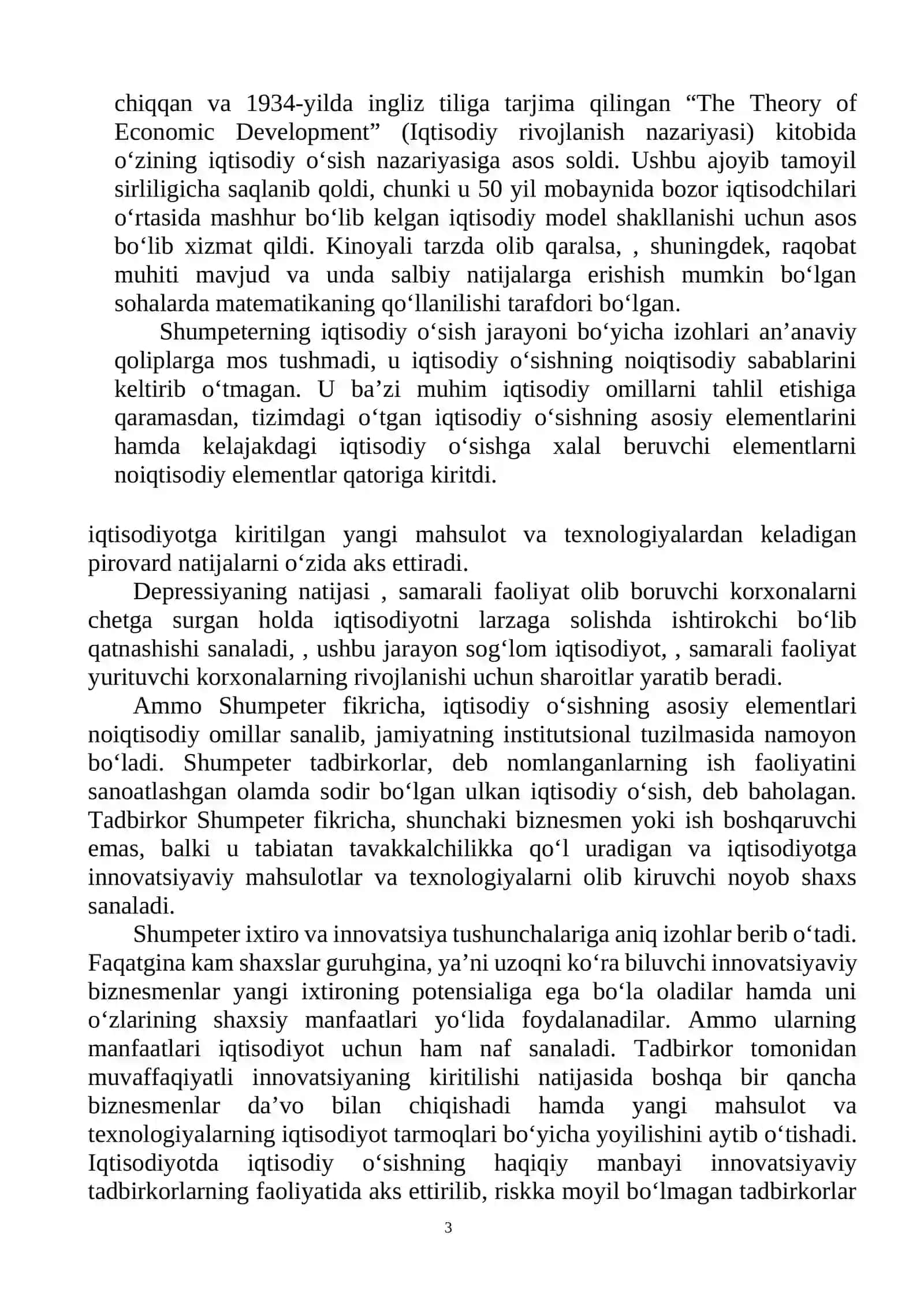 IQTISODIY O‘SISH TO‘G‘RISIDAGI NAZARIYALAR 3