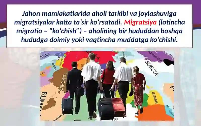 Xalqaro migratsiya jarayonlari va muammolari 3