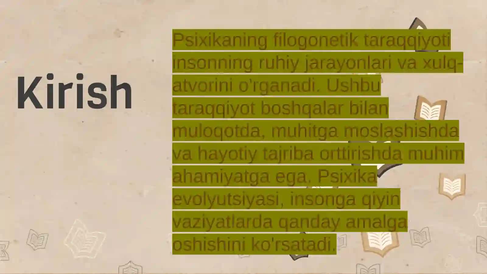 Psixikaning filogonetik taraqqiyoti 3