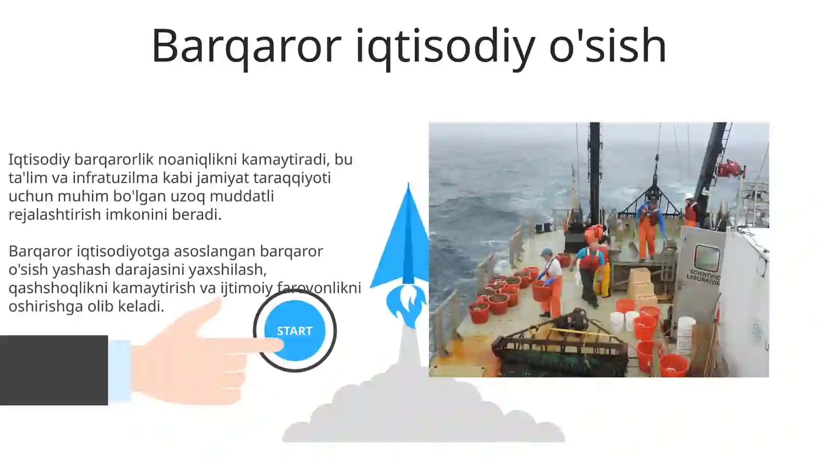 Iqtisodiy barqarorlik - jamiyat rivojining asosi mavzusi 3