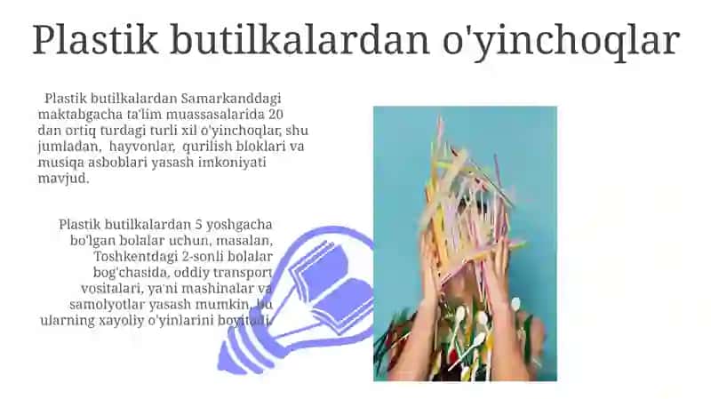 Turli xil tabiiy va chiqindi materiallardan o'yinchoqlar yasash texnologiyalari 3