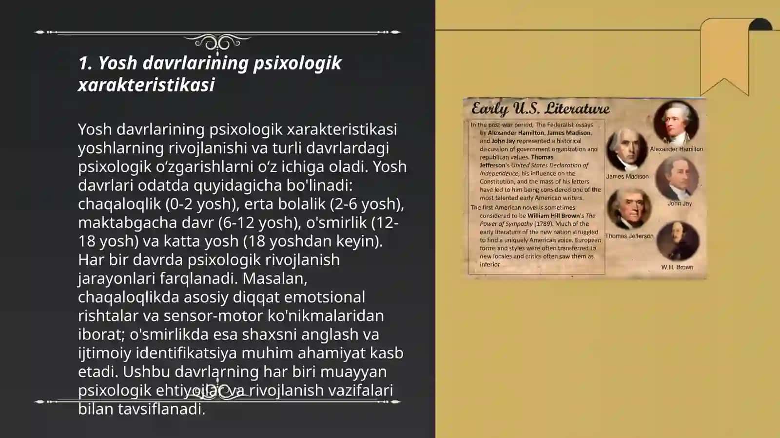 Yoshlik, yetuklik va keksalik davrining psixologik xususiyatlari 3