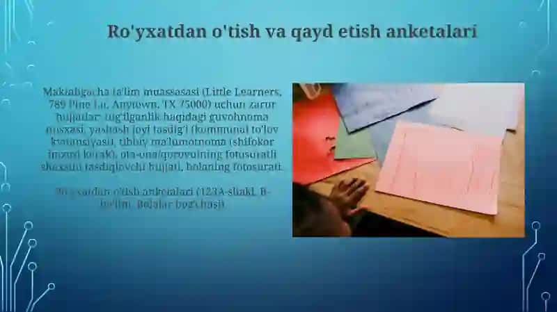 Maktabgacha talim tashkilotining ish hujjatlari 3