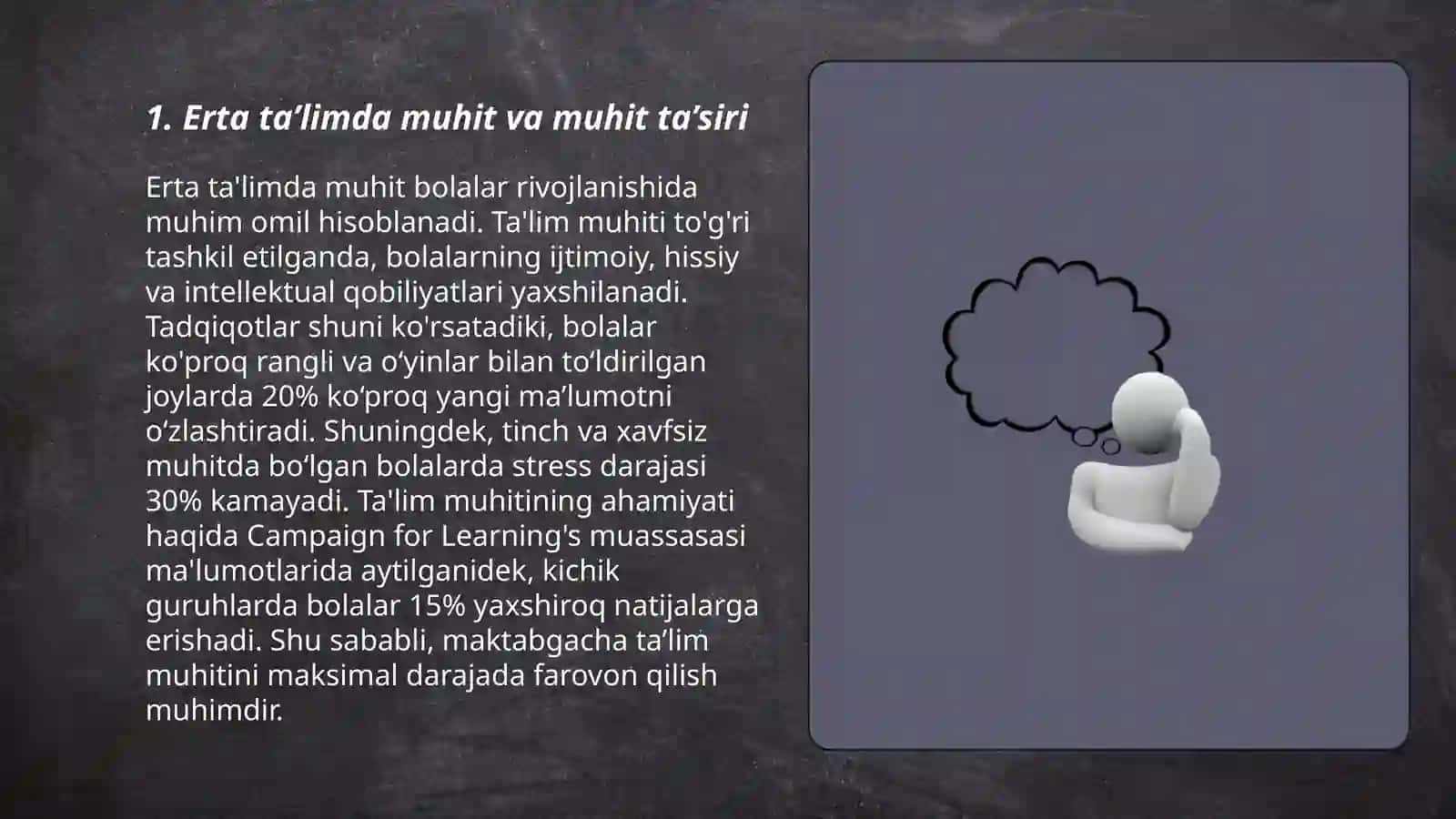Maktabgacha taʼlimda erta taʼlim 3